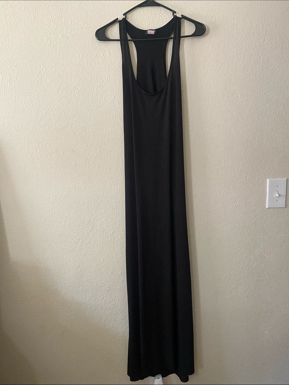 VENUS Black Racerback Maxi Dress - Picture 2 of 12